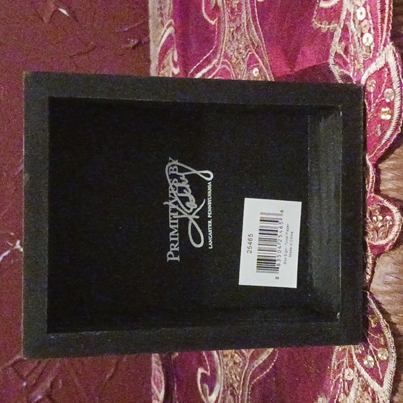 Primitives By Kathy, Shadow box black with white letters, purchased at Kohl's. - Picture 2 of 3